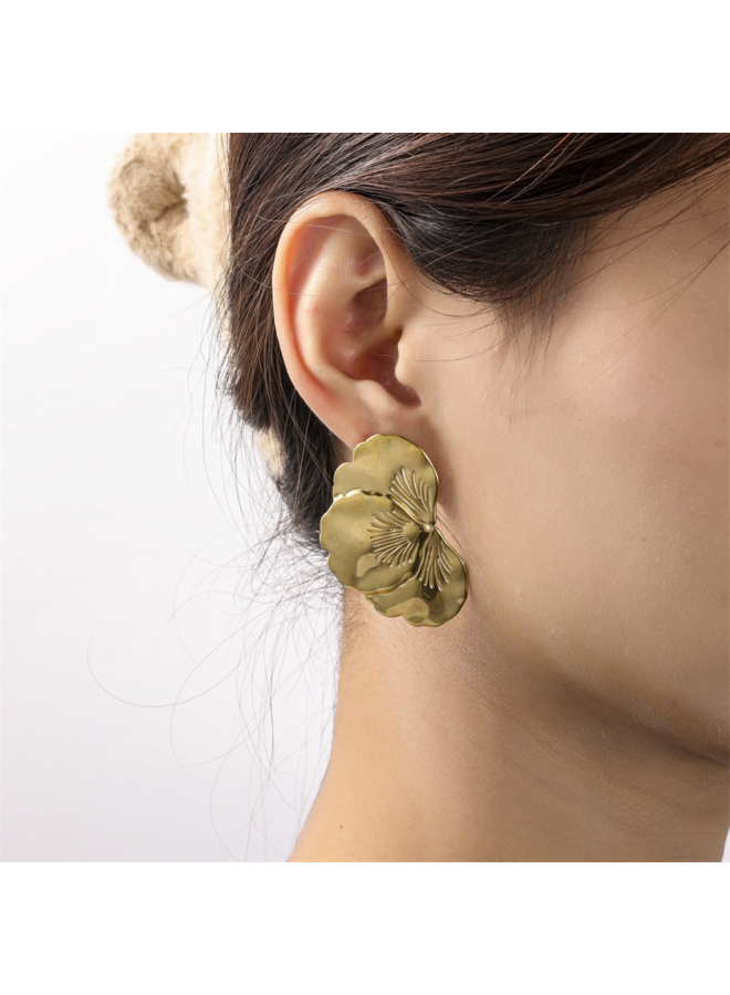 Day & Eve oorbellen E5477-2 Goudkleurig