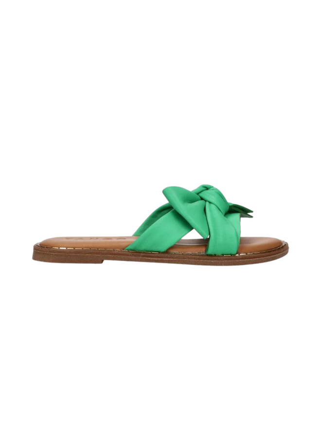 Slippers Audrey Bow Green