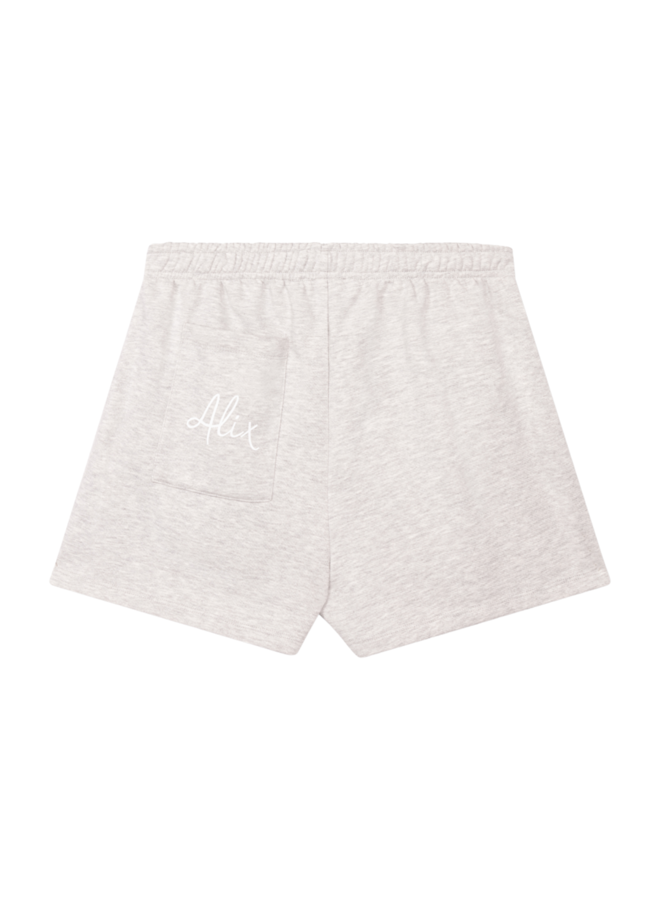 Short Sweat Light Grey Melange