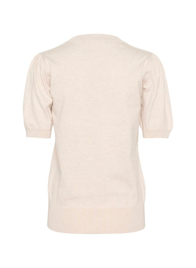 Top MilaSZ Korte Mouw Fog Melange