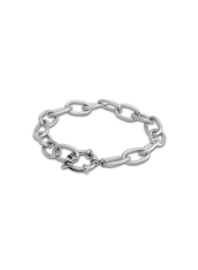 Melano Friends armband Lucia Zilverkleurig