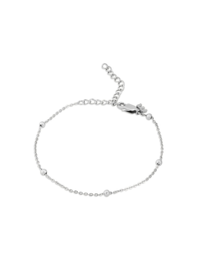 Melano Friends armband Rosalie Zilverkleurig
