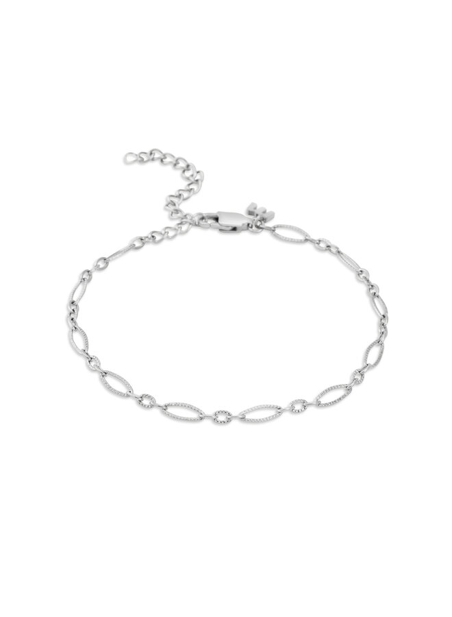 Melano Friends armband Nola Zilverkleurig