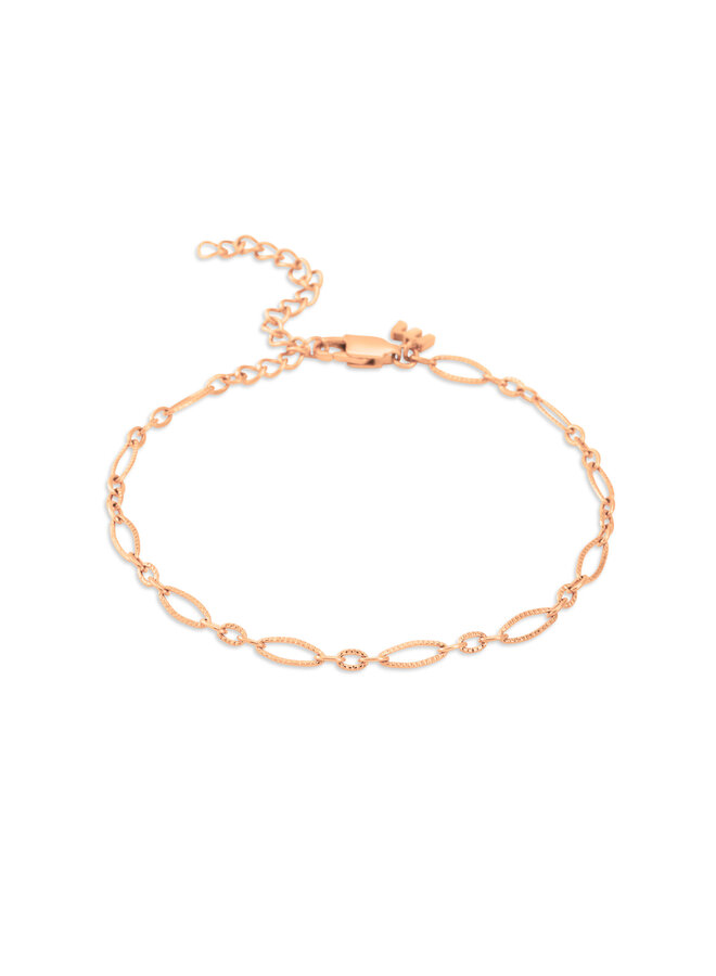 Melano Friends armband Nola Rosékleurig
