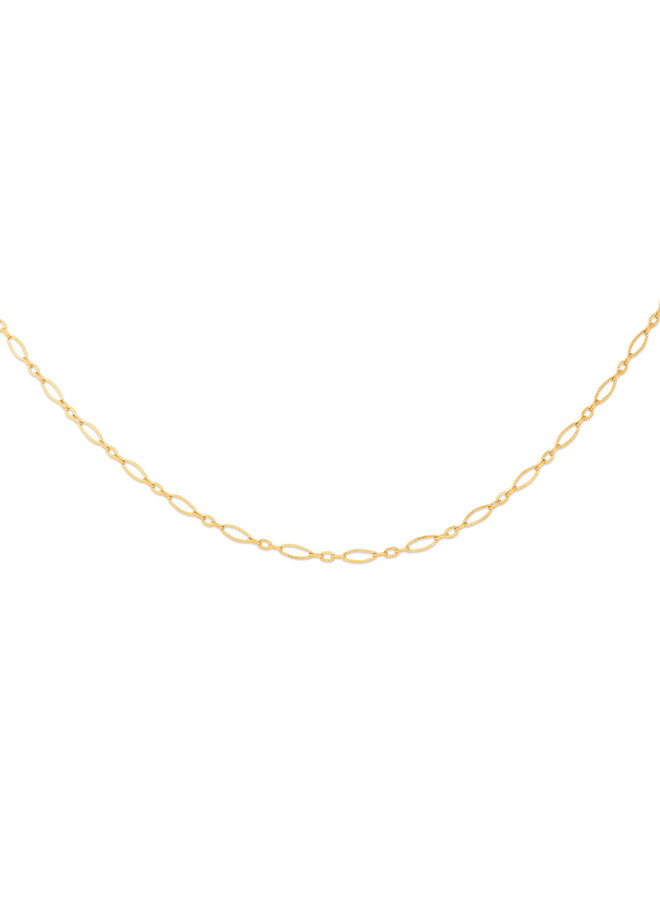 Melano Friends ketting Noor Goudkleurig