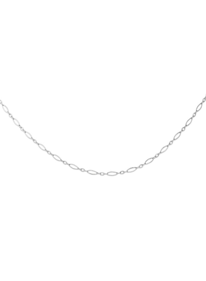 Melano Friends ketting Noor Zilverkleurig