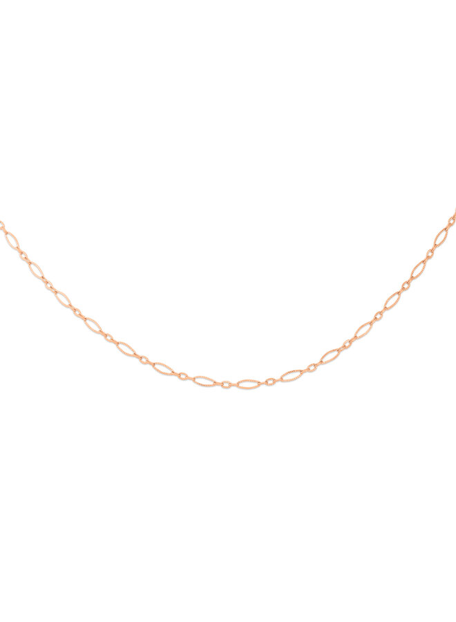 Melano Friends ketting Noor Rosékleurig