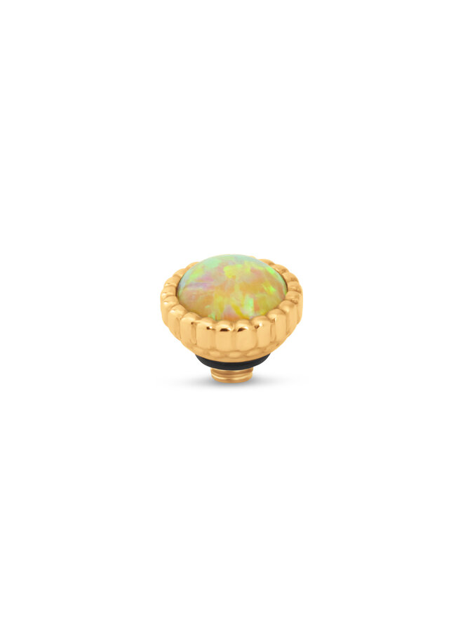 Melano Twisted meddy Bali Sun Fire Mexican Opal Goudkleurig