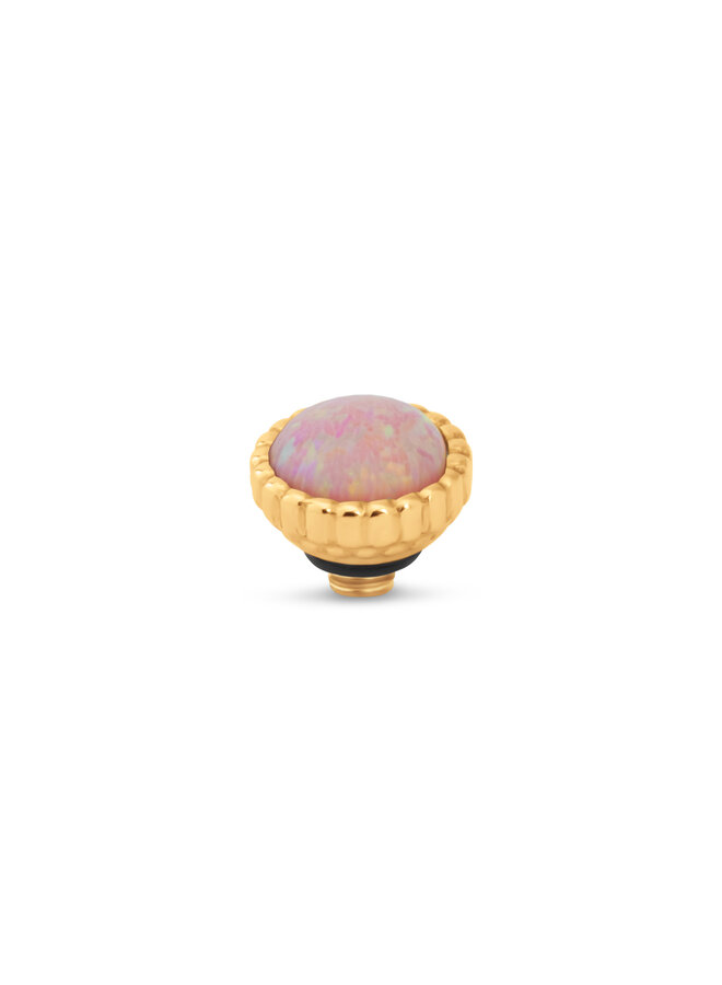 Melano Twisted meddy Bali Sun Pink Opal Goudkleurig