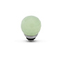 Melano Twisted meddy Facet CZ Ball Soft Green Zilverkleurig