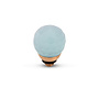 Melano Twisted meddy Facet CZ Ball Soft Blue Rosékleurig