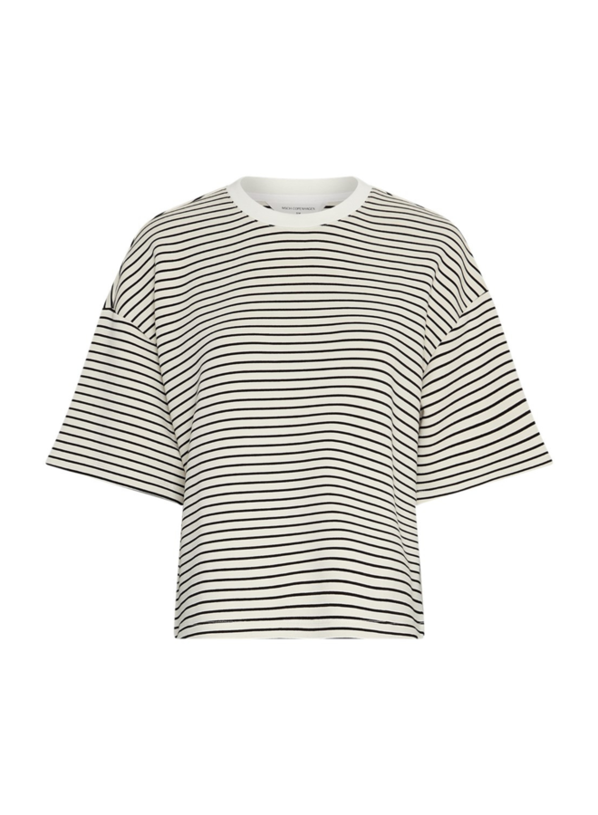 Top Nilda Ima Q Oatmeal/Black