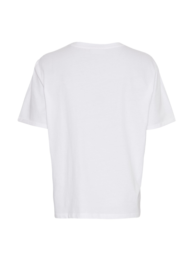 T-shirt Terina Logo B White/Black