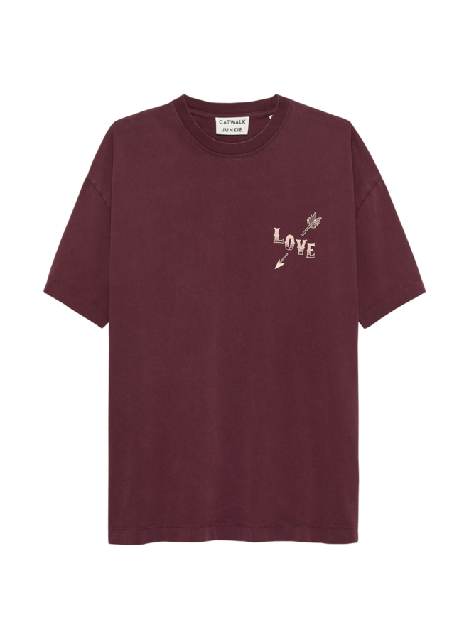 T-shirt Oversized Graphic Winetasting