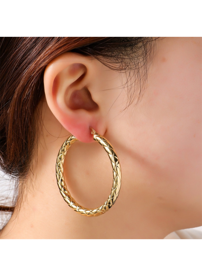 Day & Eve oorbellen E4470-50-2 Goudkleurig