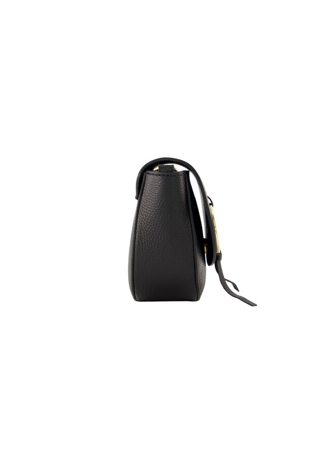 Jewelz tas Sevy Classic Grain Zwart/Goudkleurig