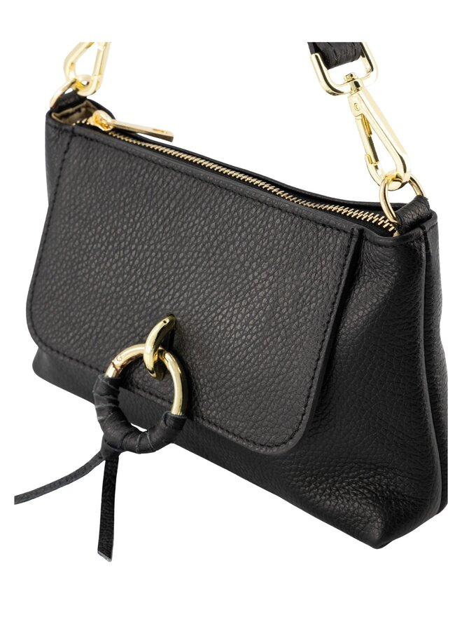 Jewelz tas Cosi Classic Grain Zwart/Goudkleurig