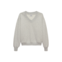 Sweater V-Neck Grey Melange