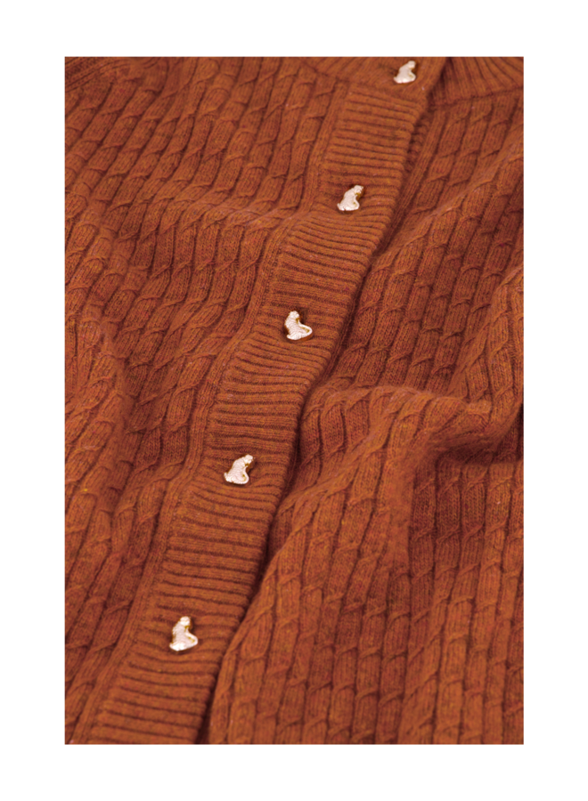 Vest Charlotta Burnt Sugar