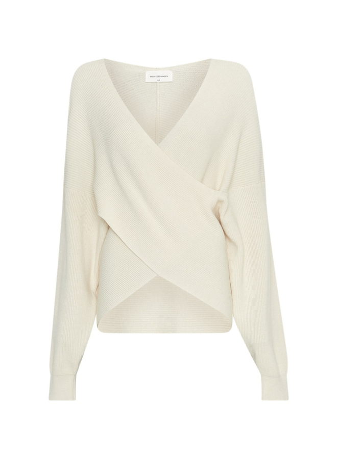 Trui Zinelle Rachelle Wrap Fog Melange