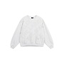 Sweater Text Patches Light Grey Melange