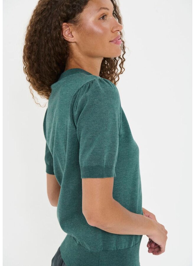 Top MilaSZ Korte Mouw June Bug Melange