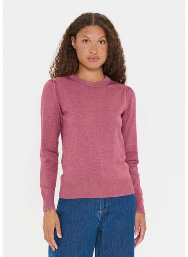 Trui MilaSZ Pofmouw Red Violet Melange