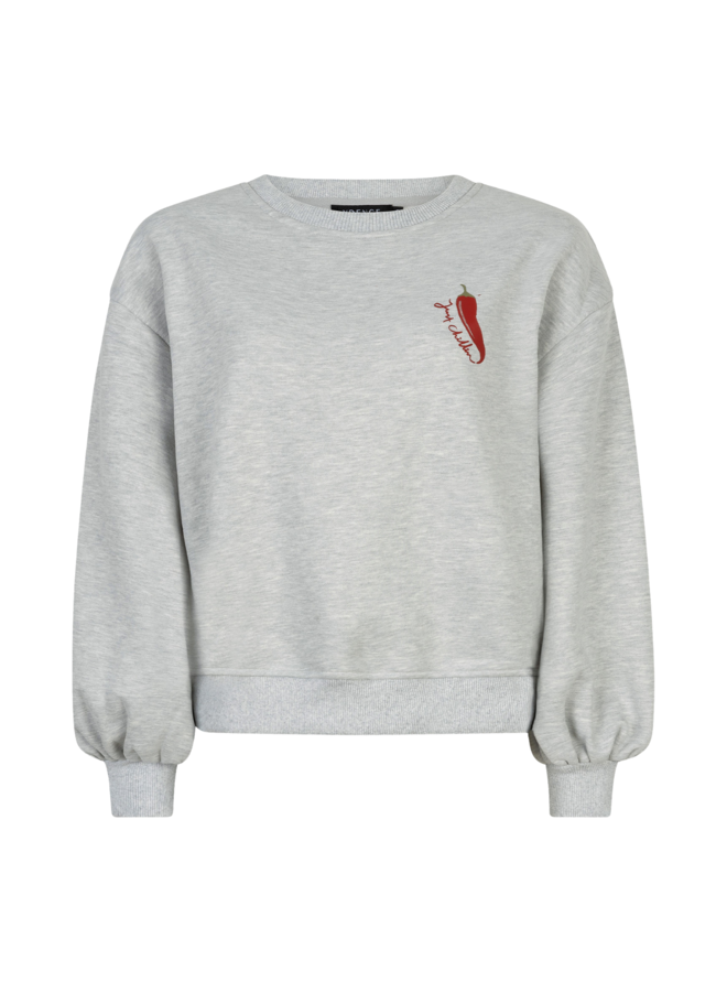 Sweater Just Chillin Grey Melange