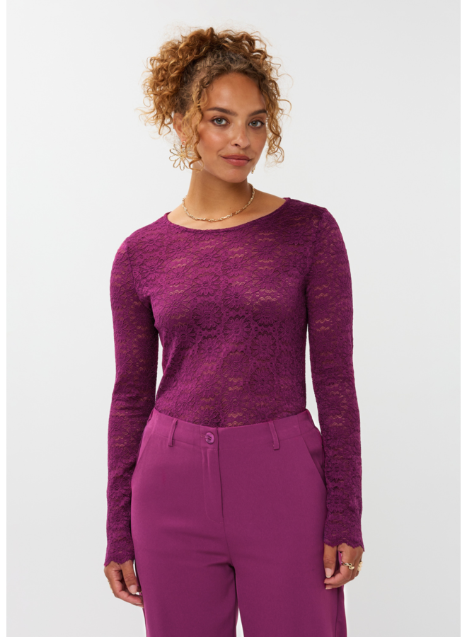 Top Loiza Fuchsia Purple