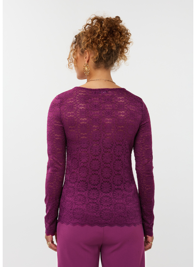 Top Loiza Fuchsia Purple