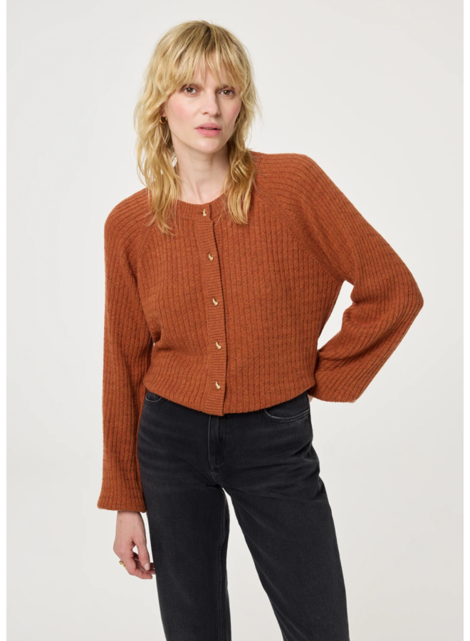 Vest Charlotta Burnt Sugar