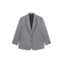Blazer Classy Grandad Soft Grey Melange