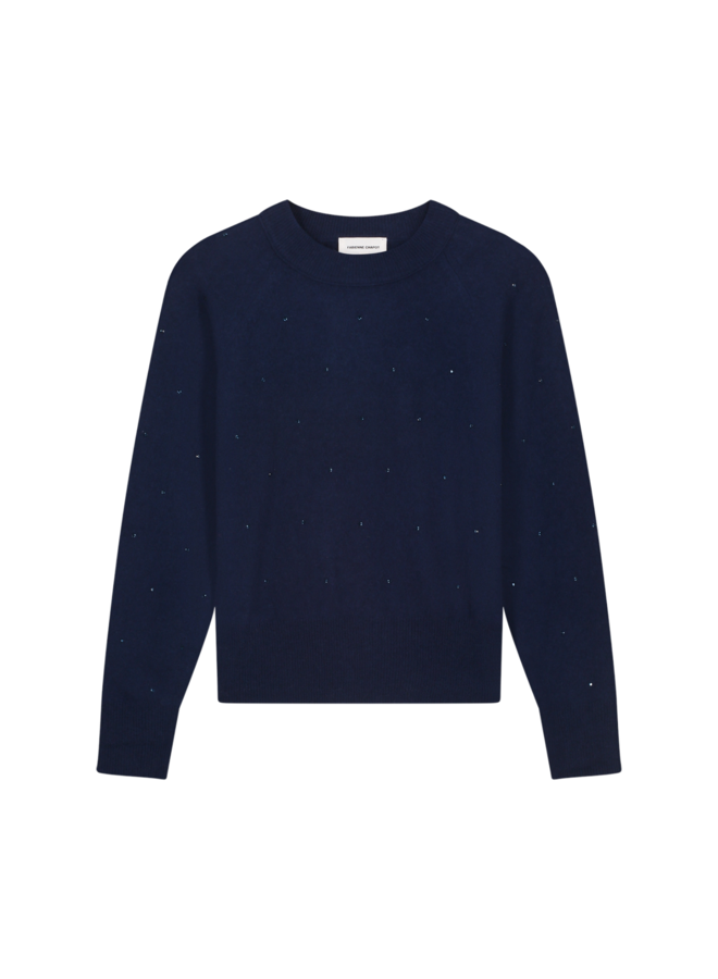 Trui Lidi Rhinestone After Midnight Blue