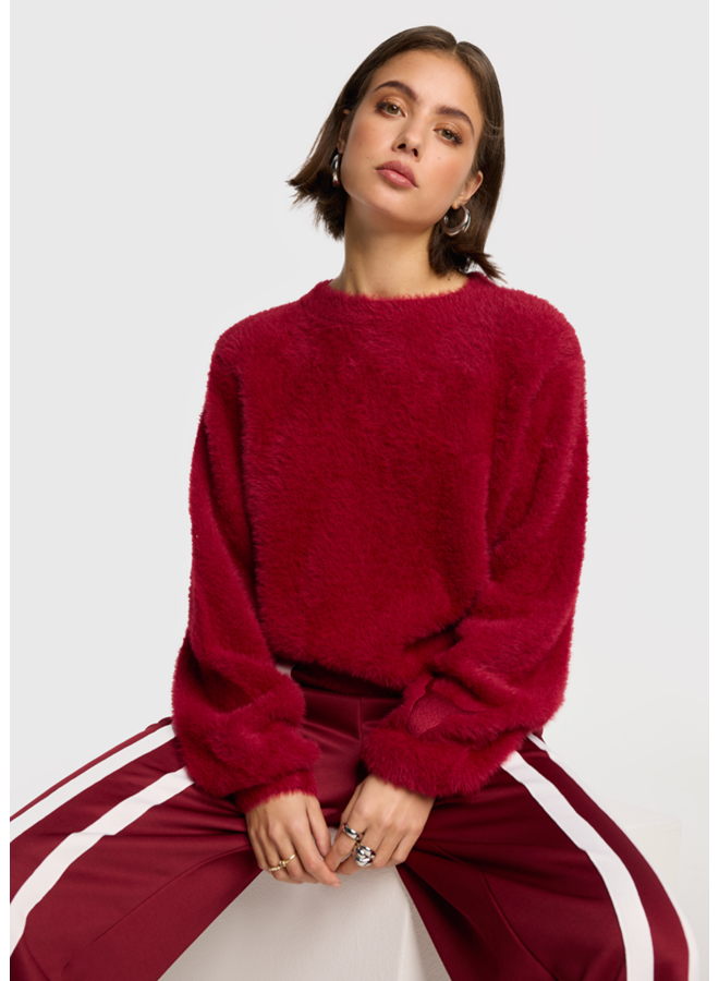 Trui Mohair Bordeaux