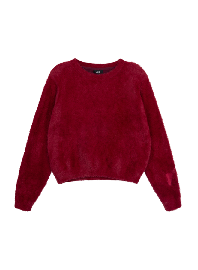 Trui Mohair Bordeaux