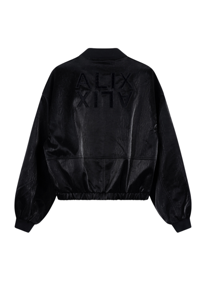 Jack Velvet Bomber Black