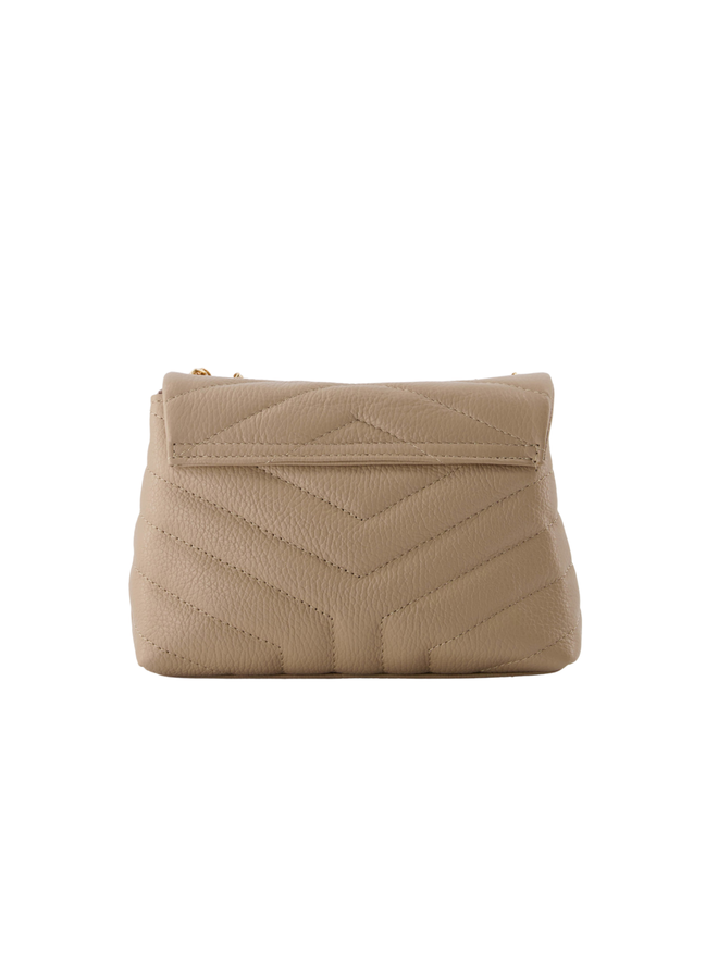 Jewelz tas Celine Classic Grain Taupe/Goudkleurig