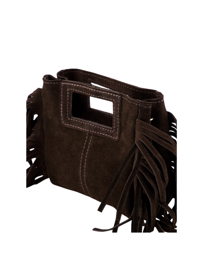 Jewelz tas Sylvie Suède Bruin/Goudkleurig