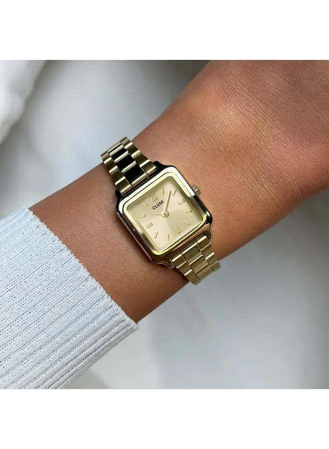 CLUSE horloge Gracieuse Mini Goudkleurig