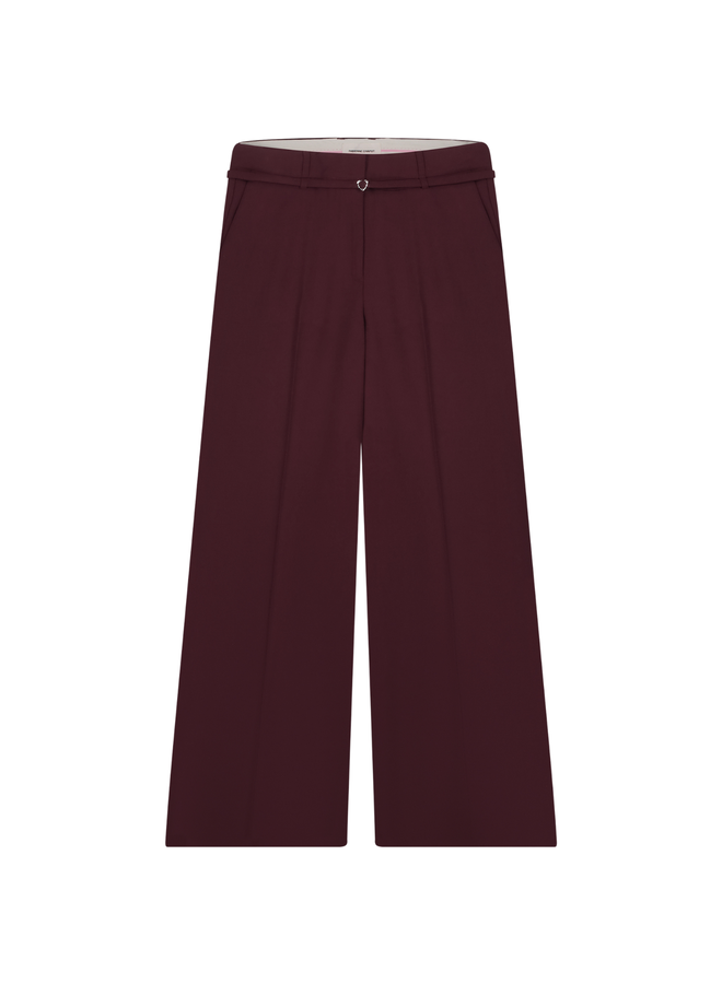 Broek Nelsan Deep Burgundy