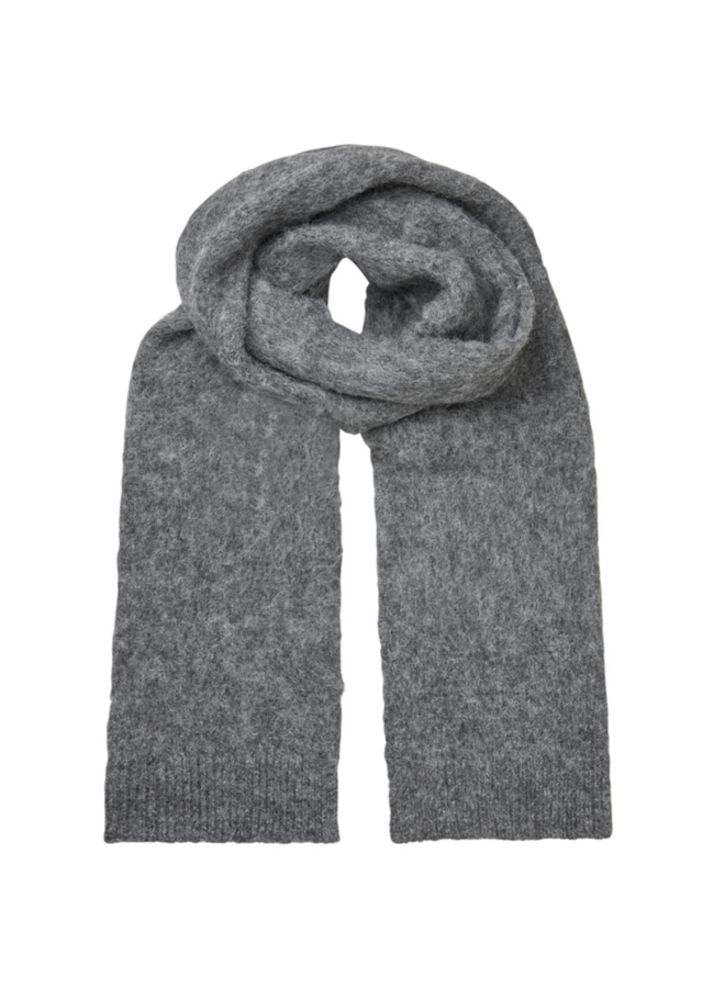Sjaal Sanelina-M Medium Grey Melange