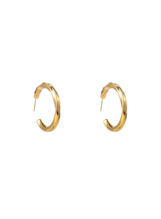 Day & Eve oorbellen E56235-2 Goudkleurig