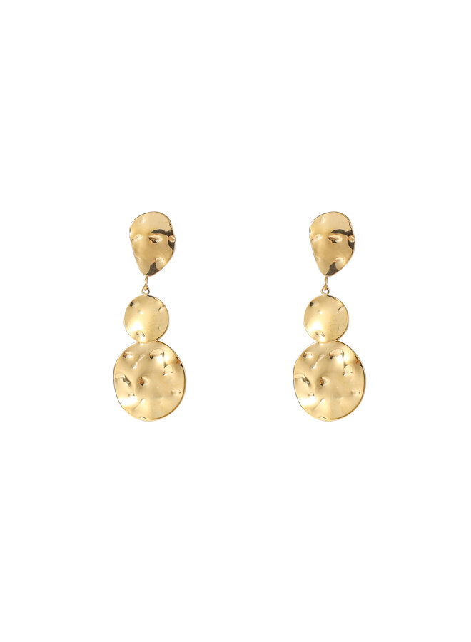 Day & Eve oorbellen E56353-2 Goudkleurig