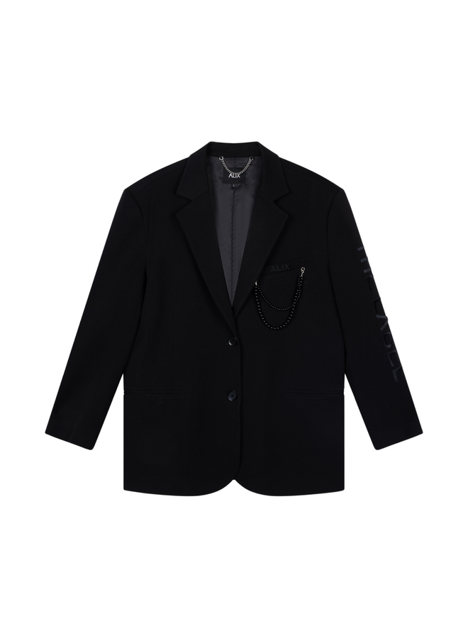 Blazer Grandad Black