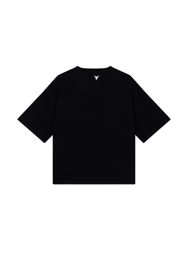 T-shirt Foil Print Black