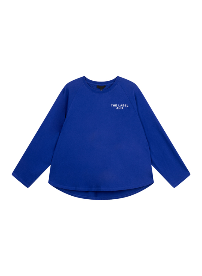 Top Longsleeve Intense Blue