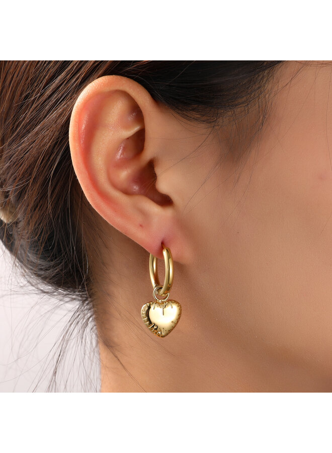 Day & Eve oorbellen E56113-2 Goudkleurig