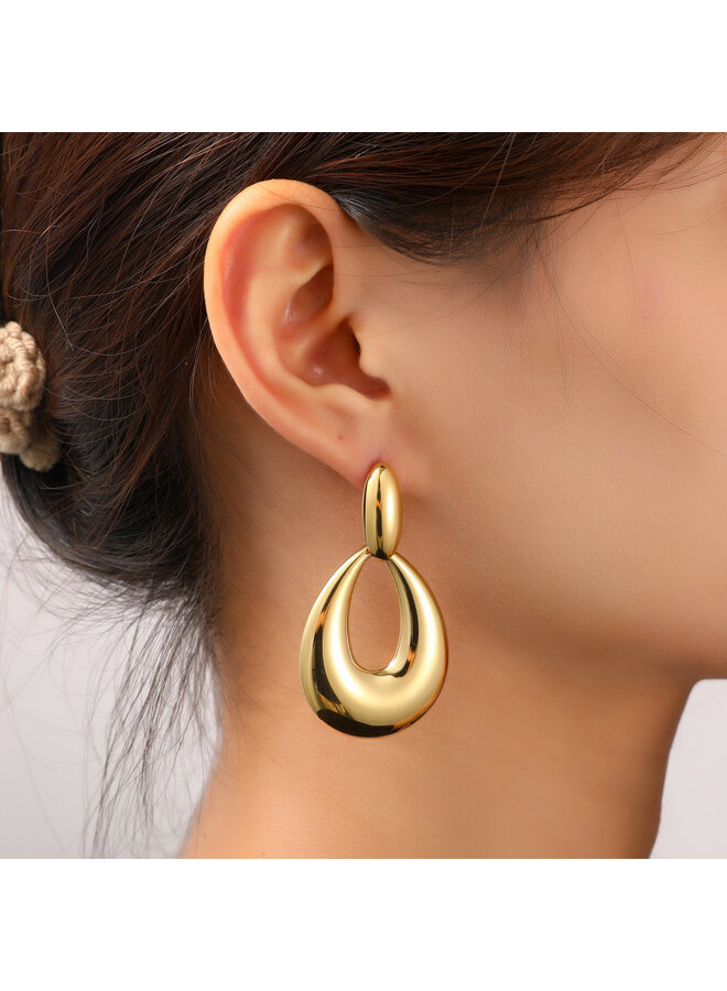 Day & Eve oorbellen E56252-2 Goudkleurig