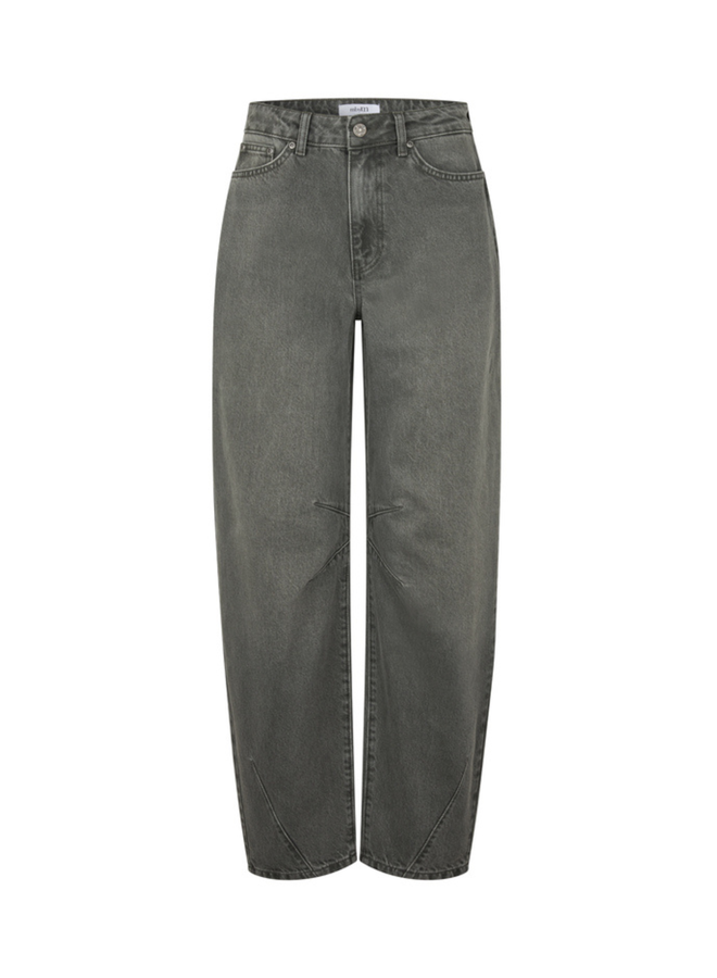 Jeans Barina-M Khaki Green Wash