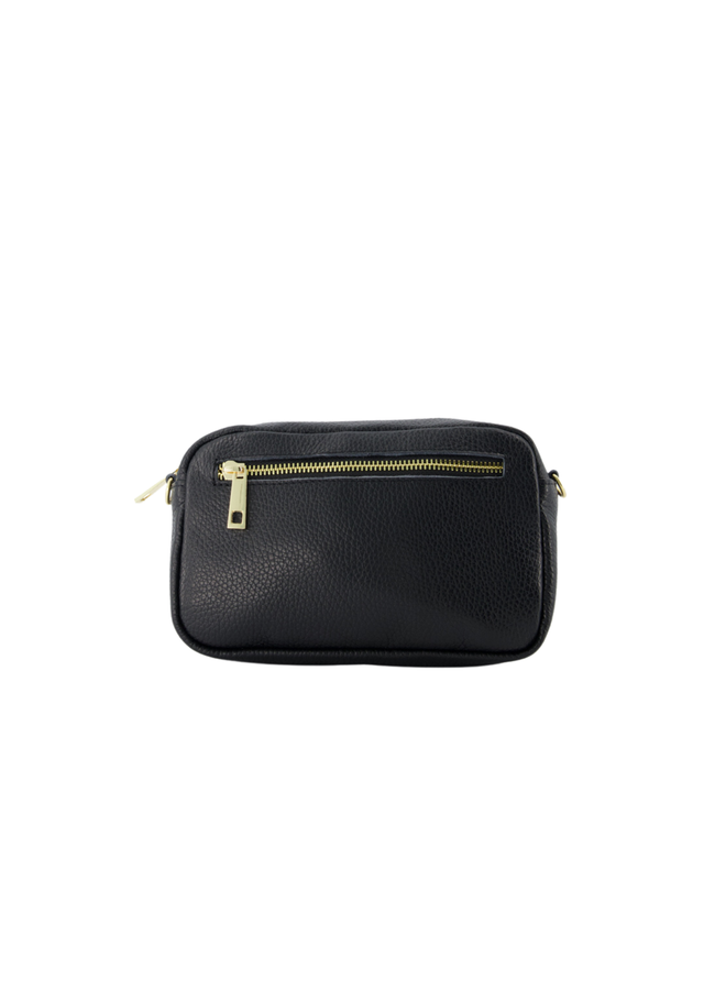 Jewelz tas Irene Classic Grain Zwart/Goudkleurig